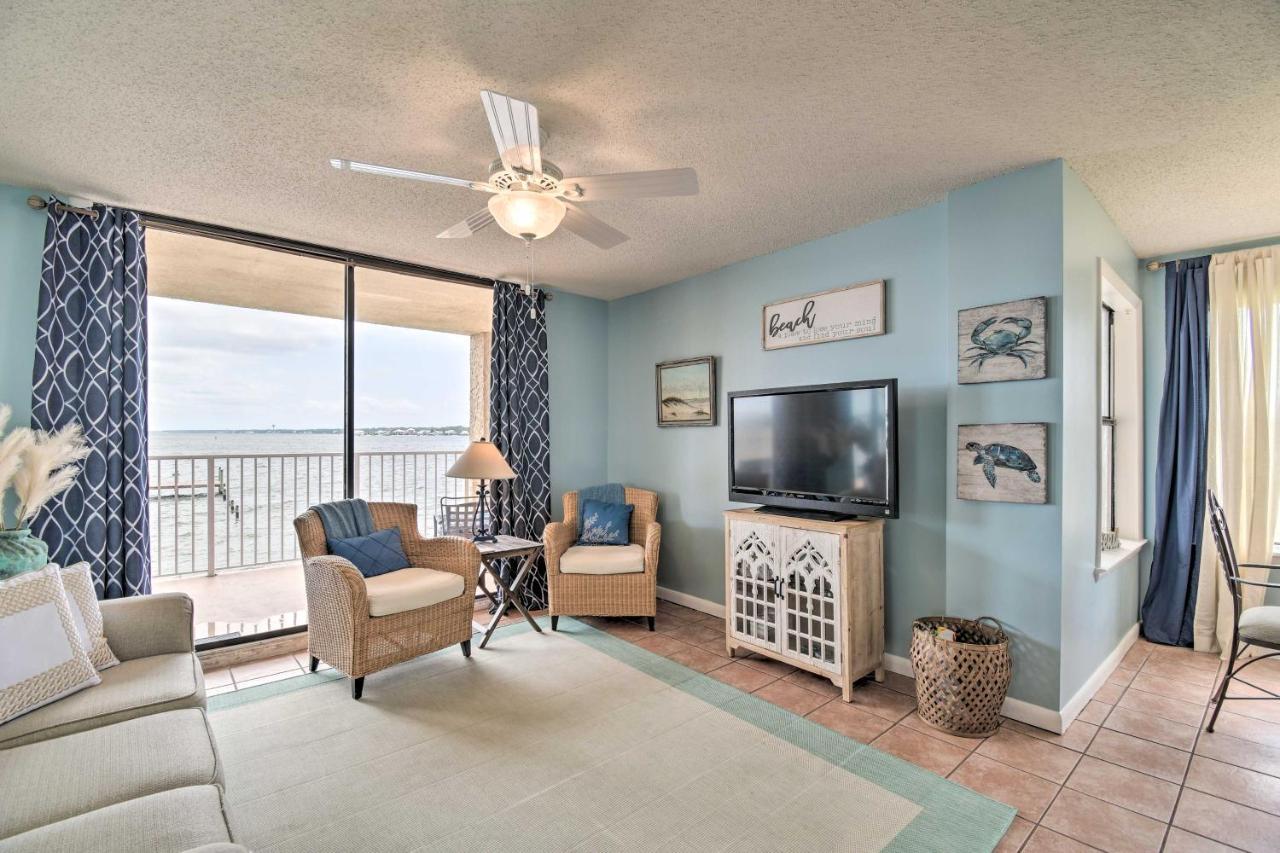 Waterfront Gulf Shores Condo With Patio, Pier And Pool エクステリア 写真