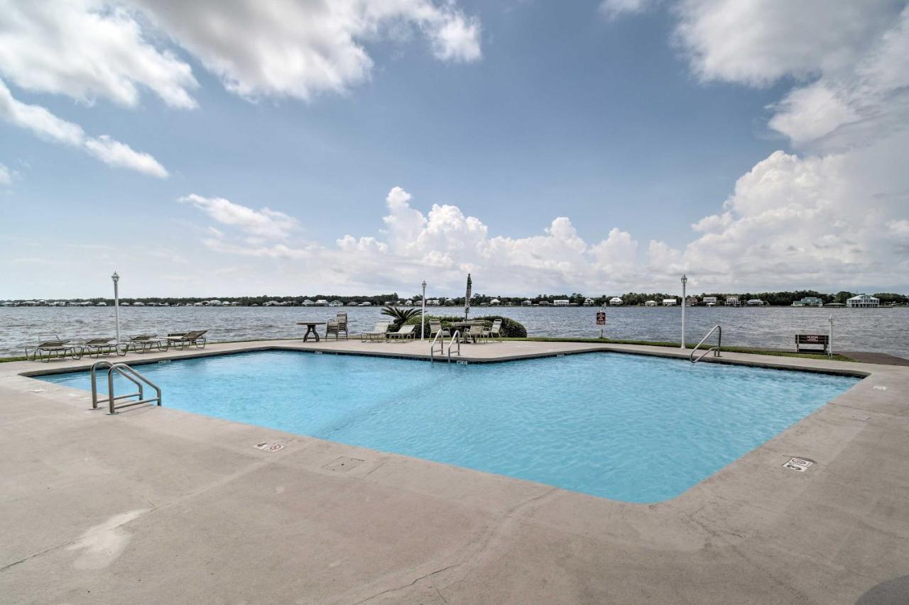 Waterfront Gulf Shores Condo With Patio, Pier And Pool エクステリア 写真