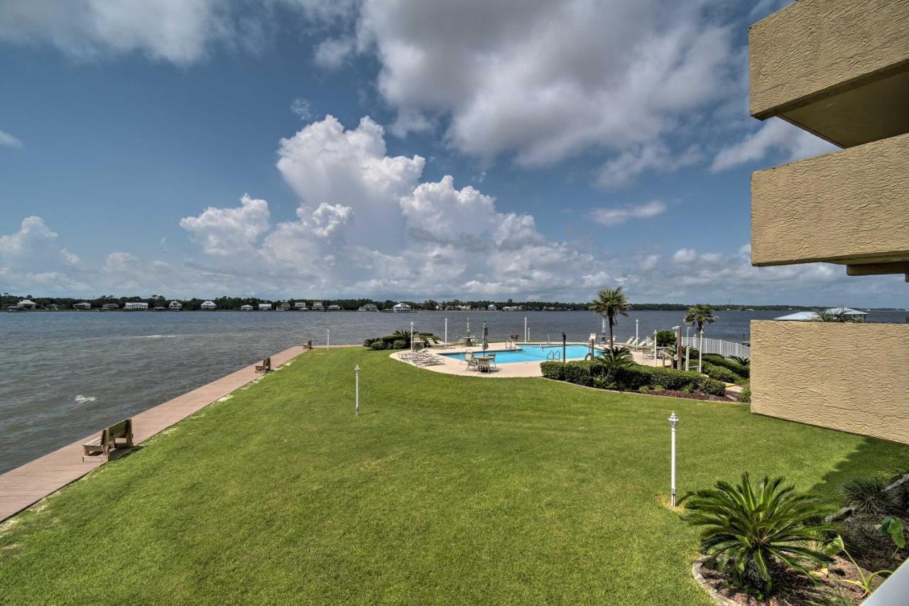 Waterfront Gulf Shores Condo With Patio, Pier And Pool エクステリア 写真