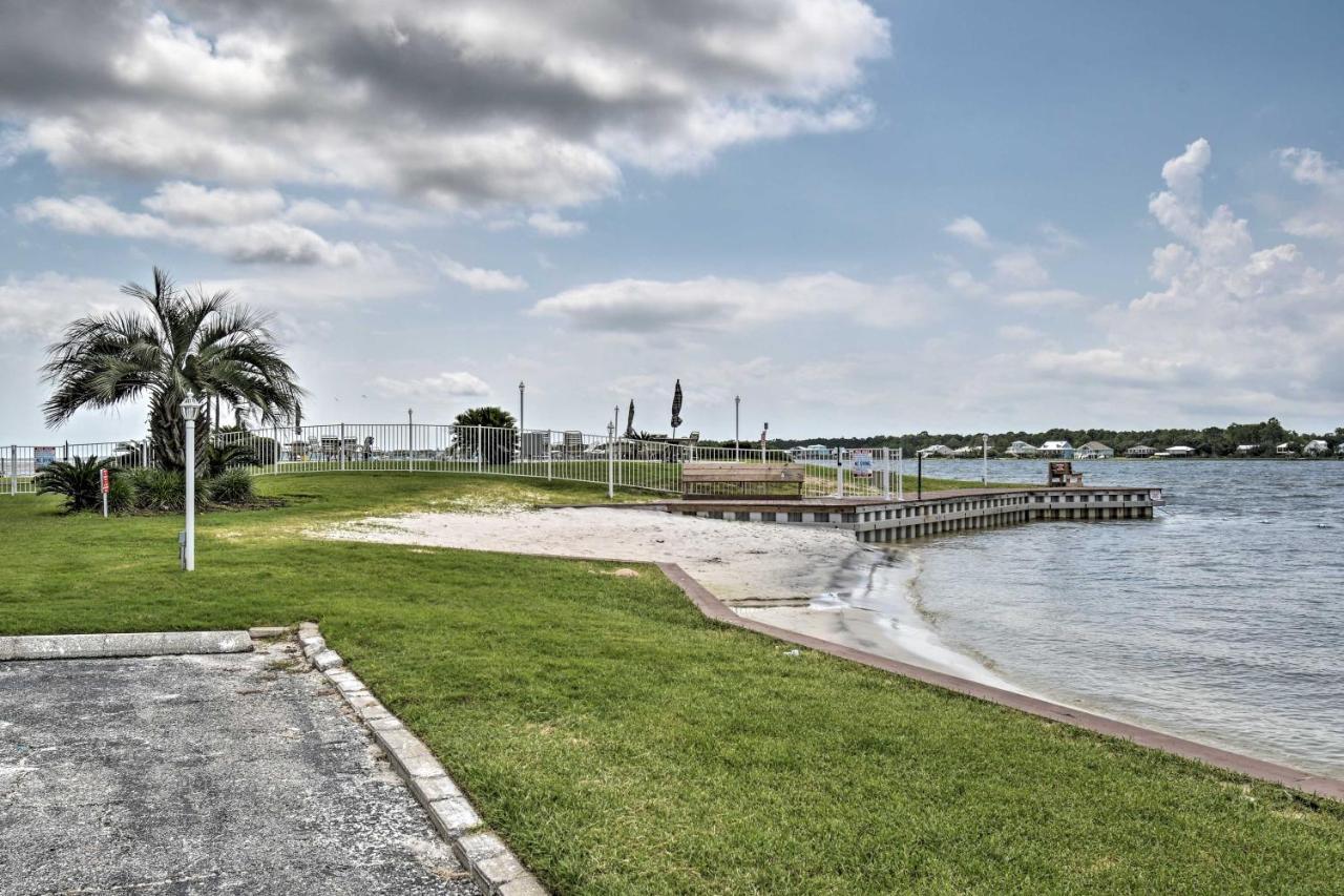 Waterfront Gulf Shores Condo With Patio, Pier And Pool エクステリア 写真
