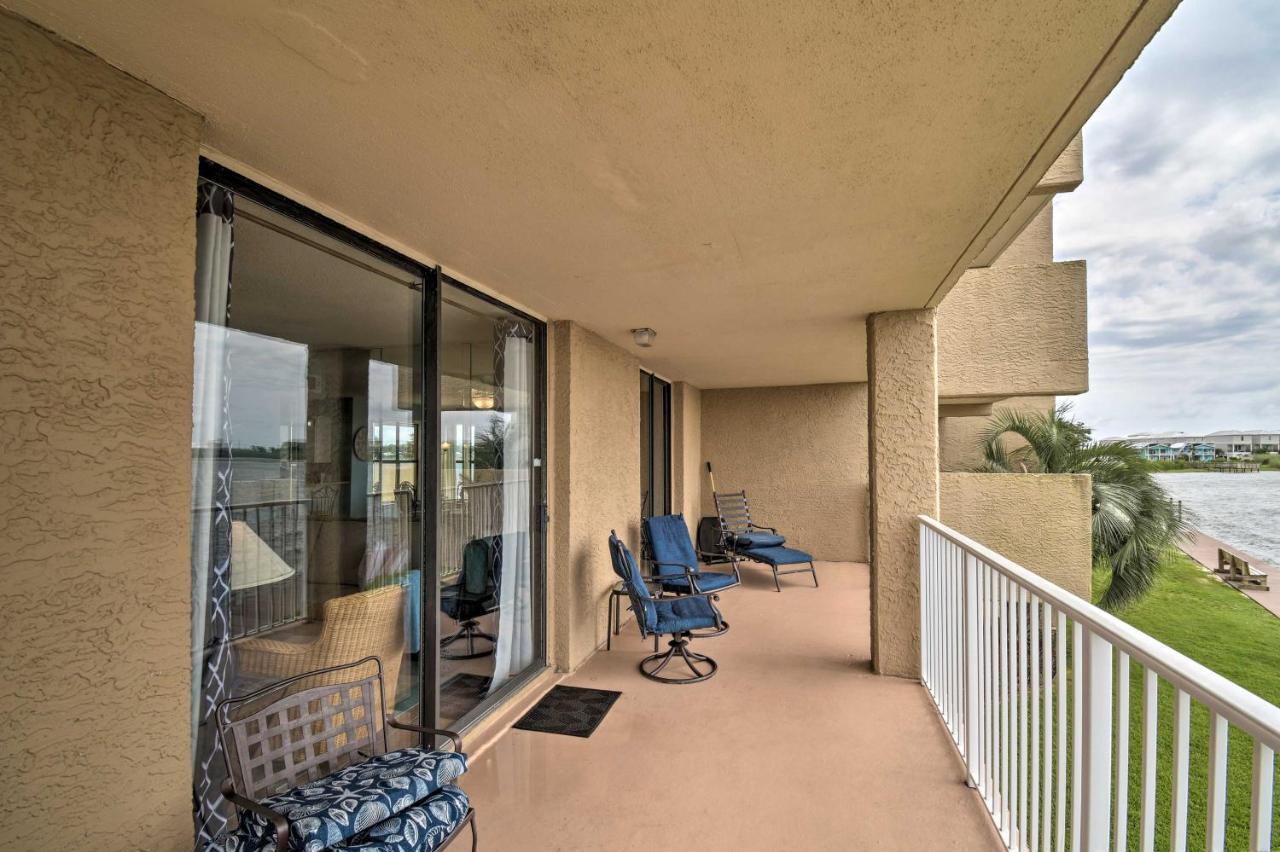 Waterfront Gulf Shores Condo With Patio, Pier And Pool エクステリア 写真